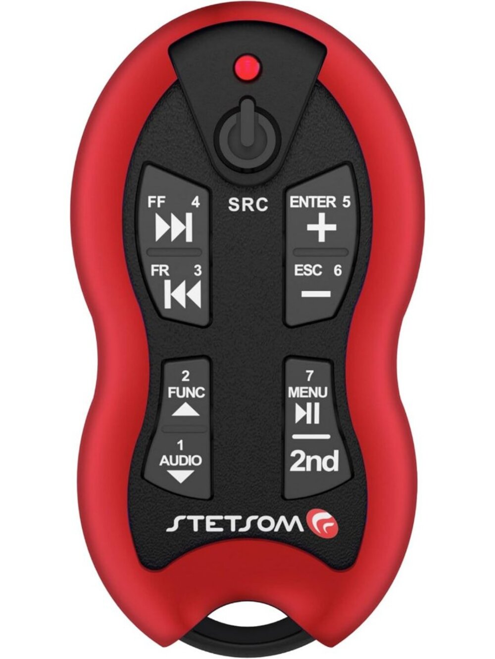 Universal Infrared Remote Control - Long Range 1640 ft, 16 Functions, Learning
